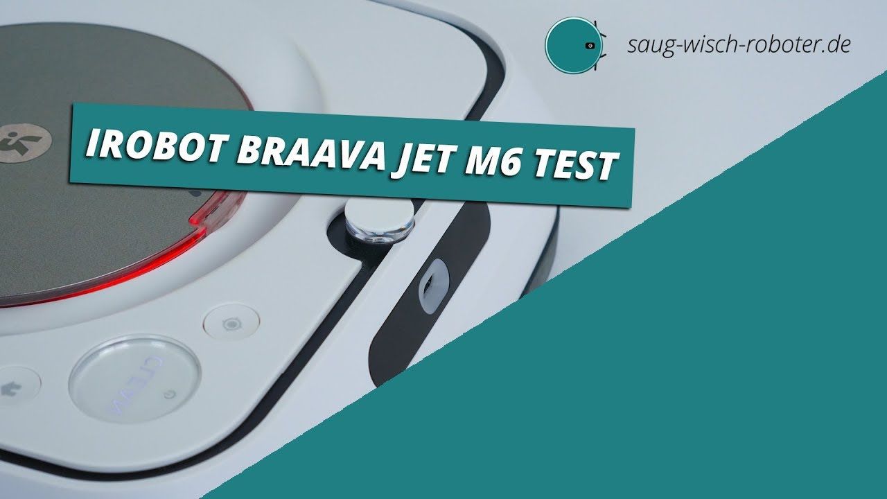 iRobot Braava Jet M6 Test