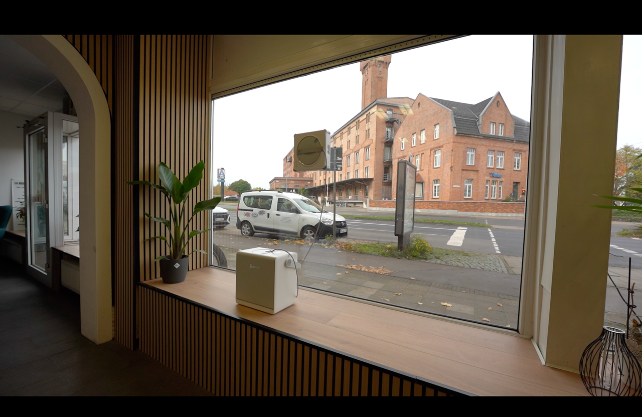 Der WINBOT W2S fährt zuverlässig von oben nach unten