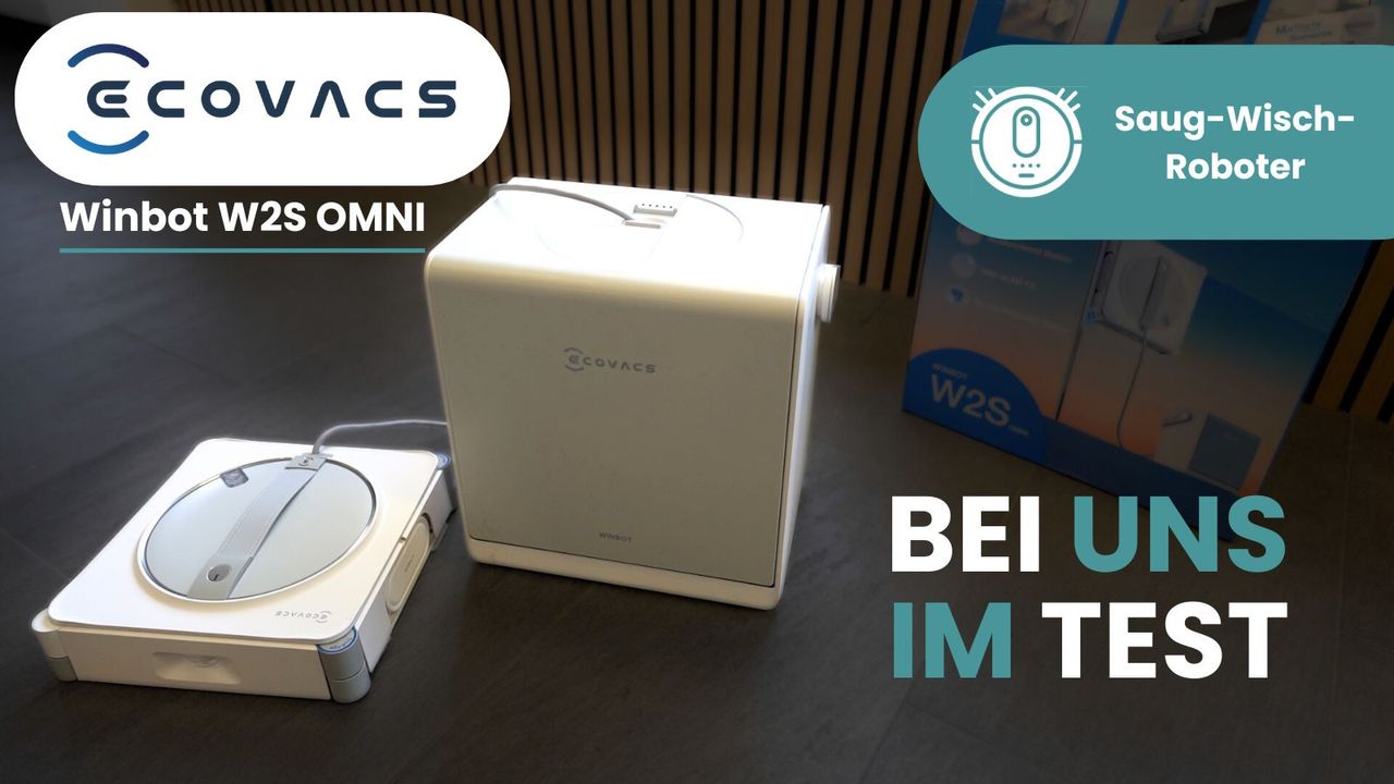 ECOVACS WINBOT W2S Test – Fensterputzen ohne Aufwand